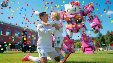 Cristiano Ronaldo is trapped on a train speeding toward disaster!