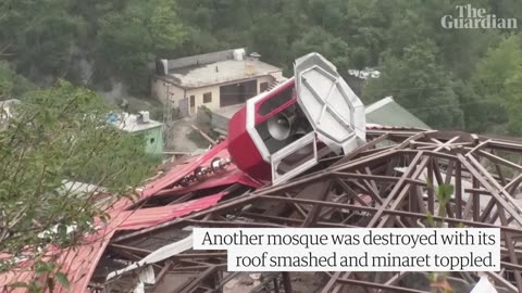 Footage shows aftermath of India's missile strikes on Pakistan