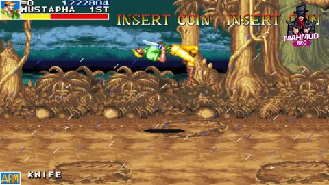 Mustafa Gaming Tyrog Boss Battle! 🔥 Cadillacs and Dinosaurs Classic Arcade । MahmudBro