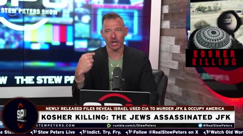 💥🔥💥KOSHER KILLING: Newly Released Files Reveal Israel Used CIA To Murder JFK & Occupy America