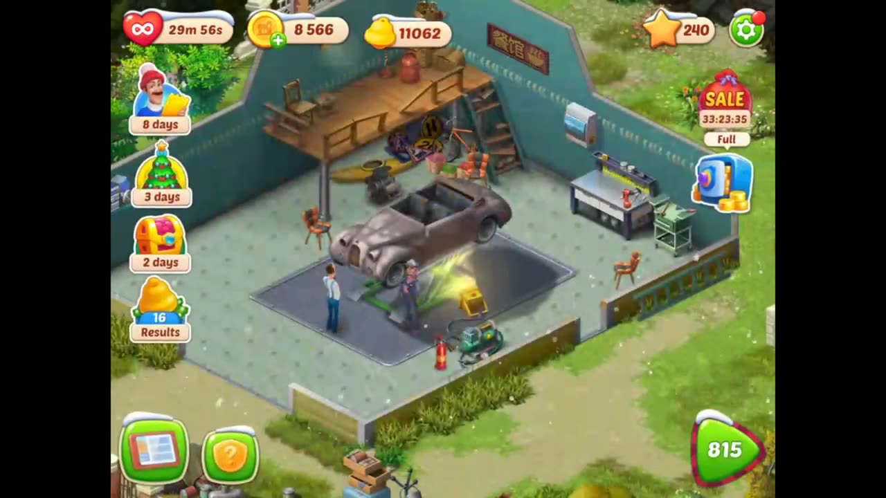 🏡Let’s Play Homescapes: Levels 808–814 ❄️Garage Renovations 🚗