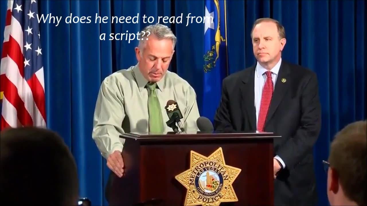 Las Vegas Police Chief tells us the truth with body language