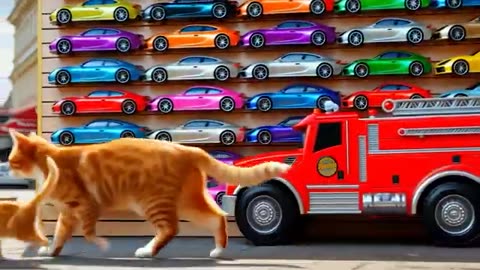 Tiny Helmets, Big Hopes: A Kitten’s Firefighting Journey 🔥🐱