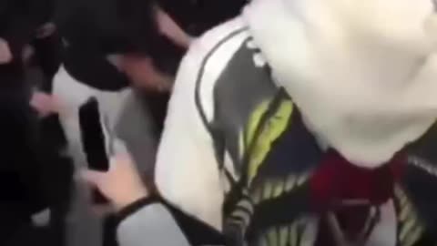 Third world people attack child