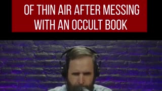Duncan Trussell had a penny manifest out of thin air after messing with an occult book
