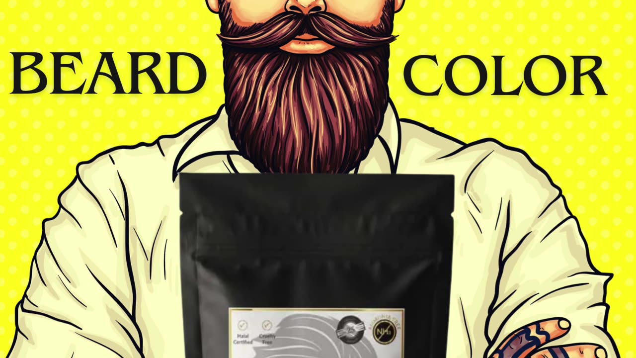 Transform Your Look with Natural Beard Color – The Ultimate Beard Color Dye for Men