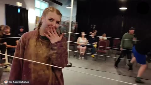Post Chairy VS Cross fight peanut butter action for Kalkalaka | Stream Stars: Knocked Offline