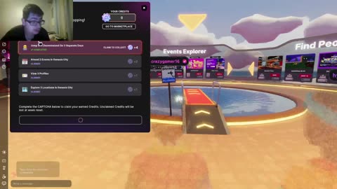 come watch me stuff like blockchain stuff or playing video games or stuff