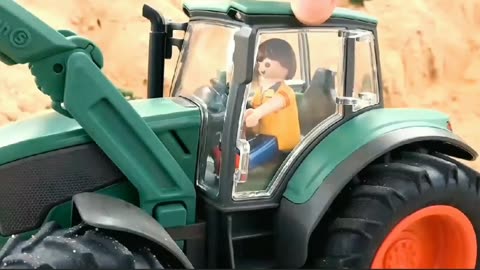 "Toy Tractor for Kids 🚜 | Fun Farm Playtime with Tractor Toy!"