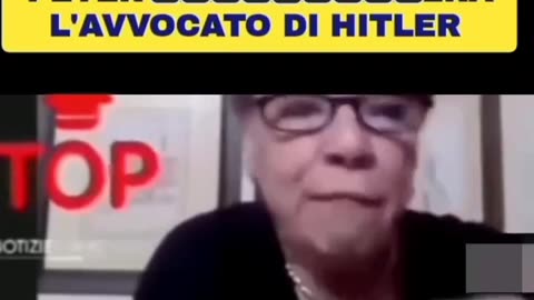 Ornella Mariani IL FONDATORE DELLA UE ERA L'AVVOCATO DI HITLER