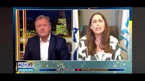 Piers Morgan vs Zionist defending IDF genocide