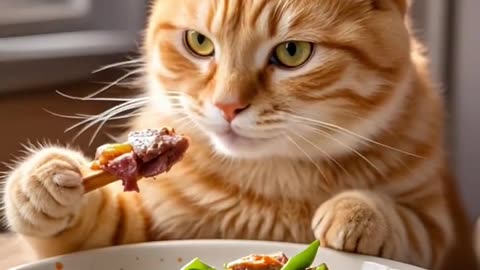 The Brave Cat and the Duck Rescue Mission 🐱🦆 | Funny Animal Cartoon