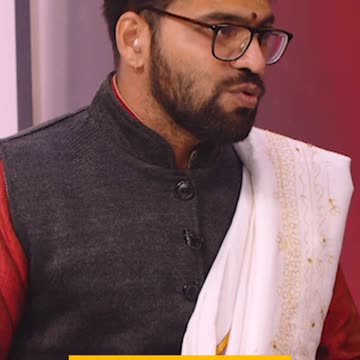 Learning Sanskrit language in Gurukul.