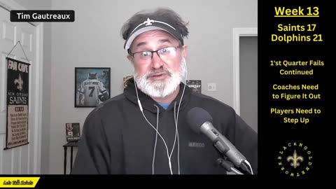 The Saints' First Quarter Collapses Nobody's Fixing!