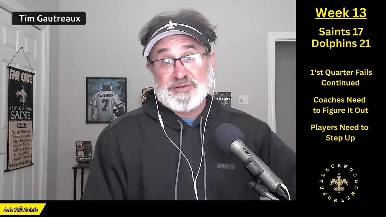 The Saints' First Quarter Collapses Nobody's Fixing!