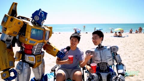 Crazy Candid Answers At The Beach!