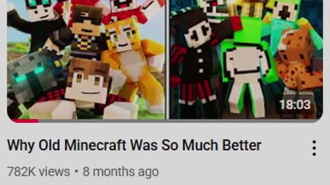 Minecraft Nostalgia Bait Is Destroying the Community