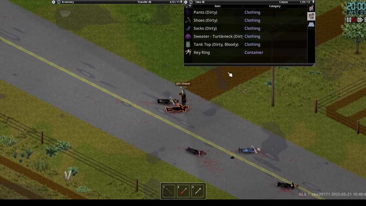 [Project zomboid B42] The road only challenge Ep8