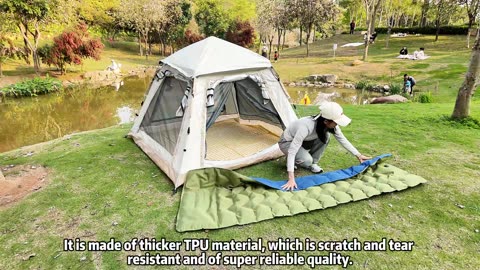 wildness camping inflatable mattress