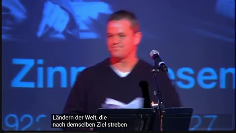 🇬🇧UT🇩🇪 Matt Damon (2013),ein lebenslanger Freund von Howard Zinn und seiner Familie,las Auszüge