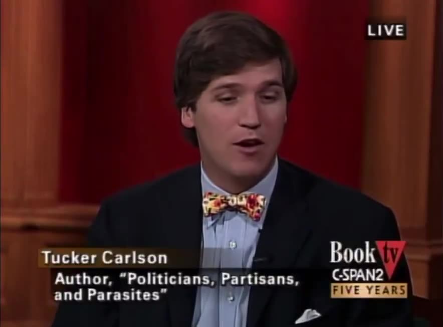 Just Tucker Carlson bashing congressman James Traficant in 2003