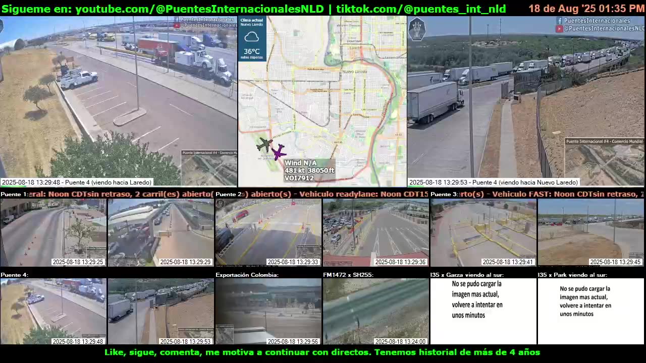 Puentes Internacionales NLD (Youtube / TikTok)