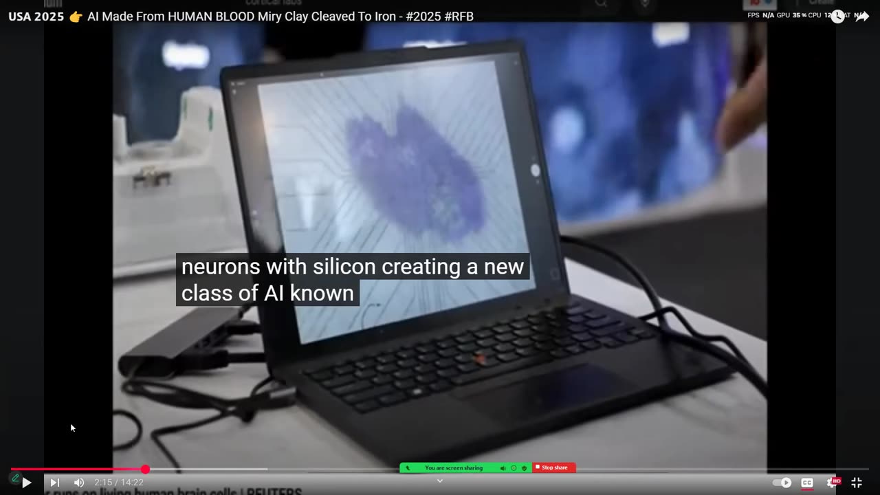 MOTB update computer chip uses human blood brain cells in quantum computer tech