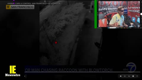 MAN CHASES RACOON WITH BLOWTORCH! Olympics say NO boys in Girls Sports! OBAMA GUILTY sez TULSI!