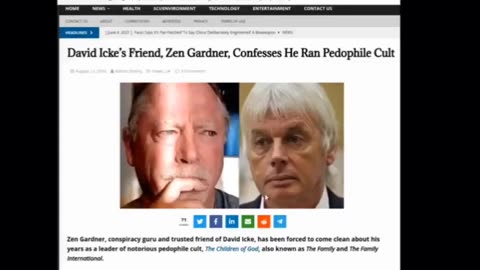David Icke Exposed - his friend Zen Gardner and their Children of God