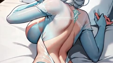 Elsa in winterbed