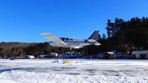 Alton Bay Ice Runway