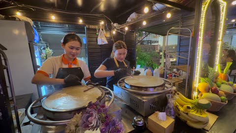 Crepes Devine in Da Nang, Vietnam