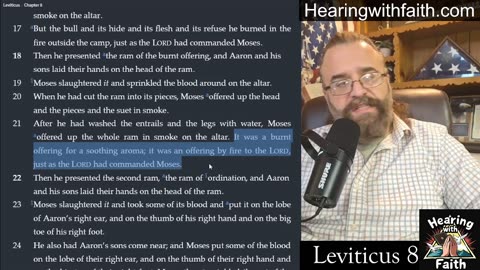 Daily Bible Study - Leviticus Chapter 8