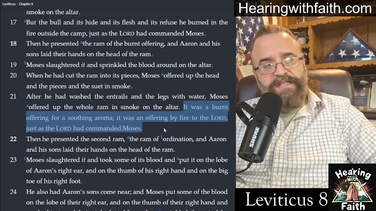 Daily Bible Study - Leviticus Chapter 8