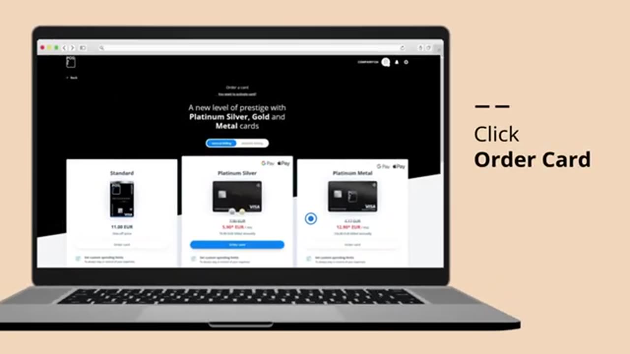 myPOS Business Card - Order & Activation