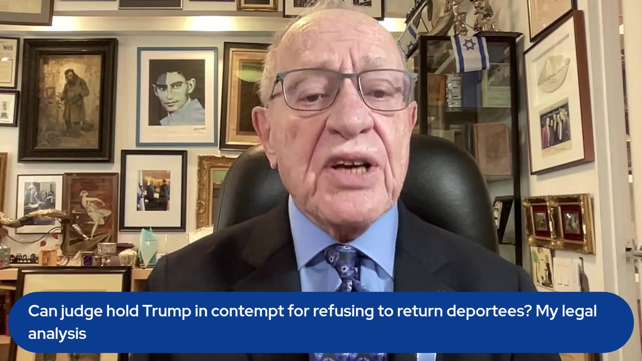 Can judge hold Trump in contempt for refusing to return deportees? My legal analysis.