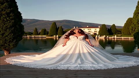 Affordable princess bridal dress 💎