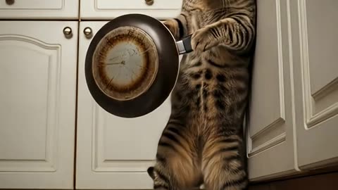 OMG! This Mouse Has the Cat Terrified! 😬