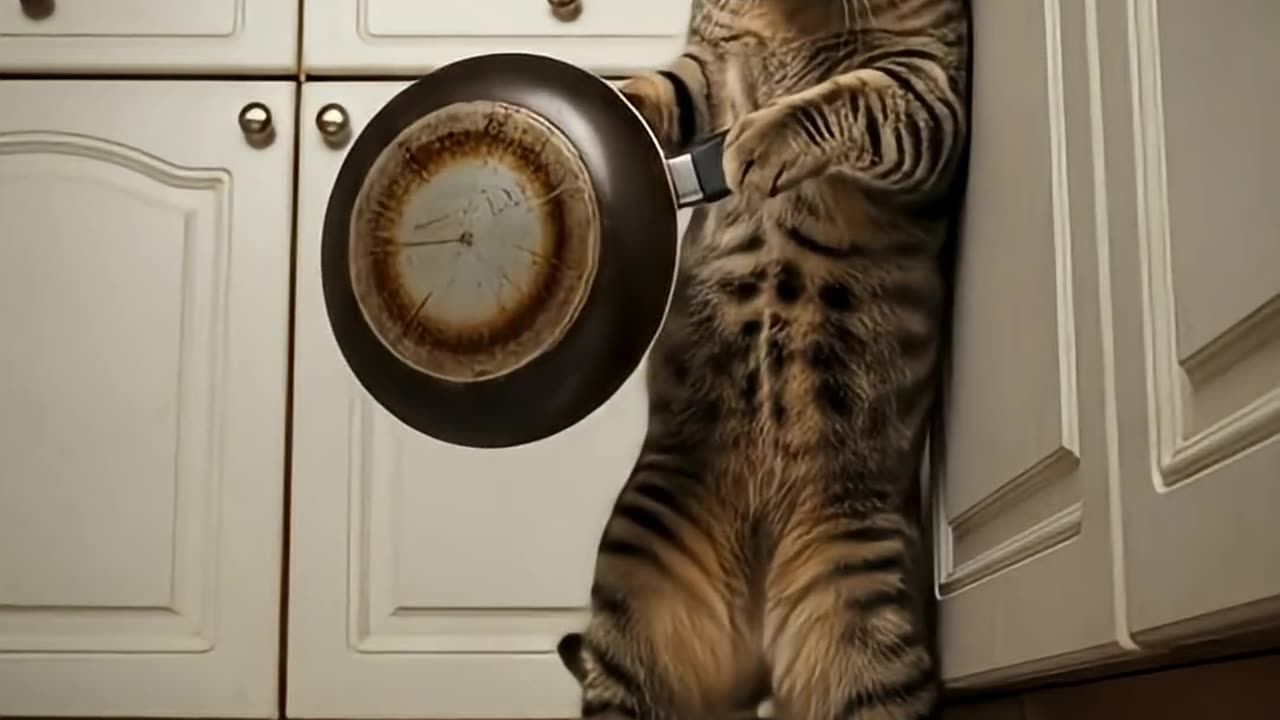 OMG! This Mouse Has the Cat Terrified! 😬