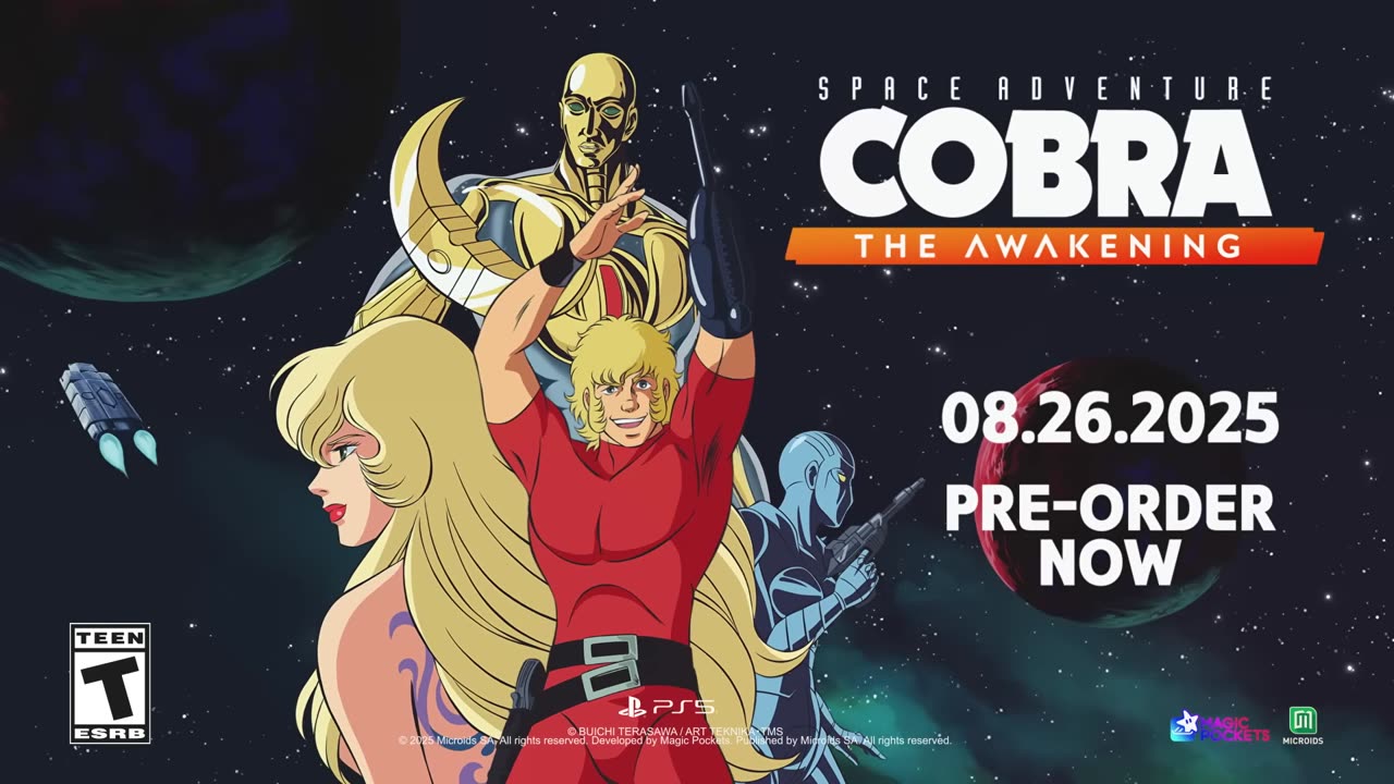 Space Adventure Cobra - The Awakening - Gameplay Trailer ｜ PS5 Games