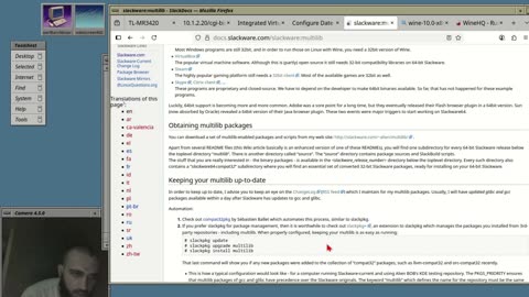 Multilib setup on Slackware (includes wine)