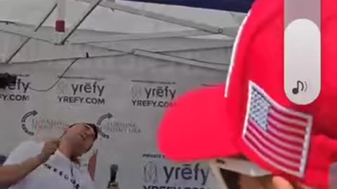 The moment of Charlie Kirk's death. RIP Charlie Kirk you didn't deserve this.