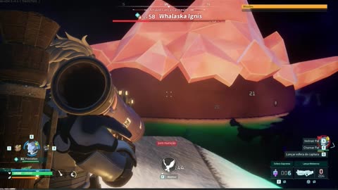 Capturando o Pal Baleia do Gelo - Amável Lança Carmesim - Lv.58 Whalaska Ignis - Palworld