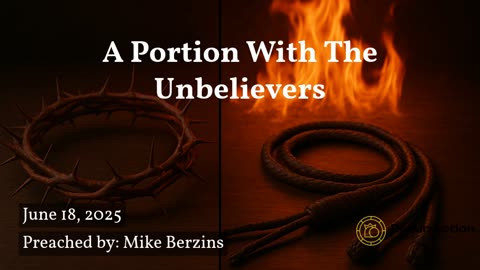 A Portion With The Unbelievers