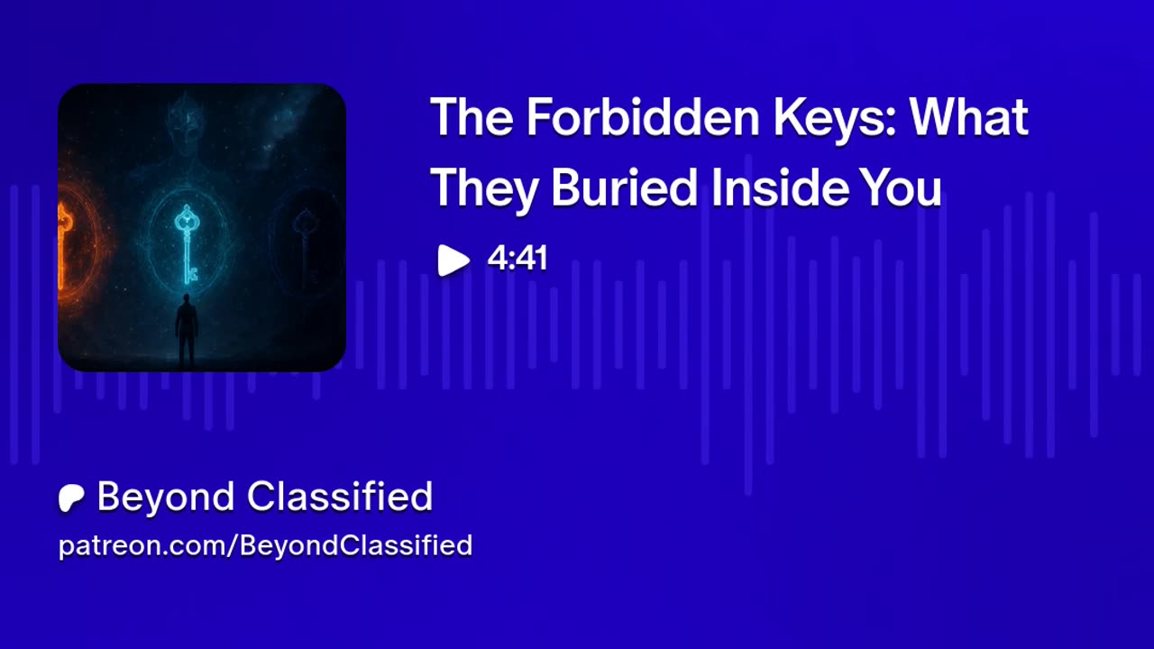 The Forbidden Keys: What They Buried Inside You