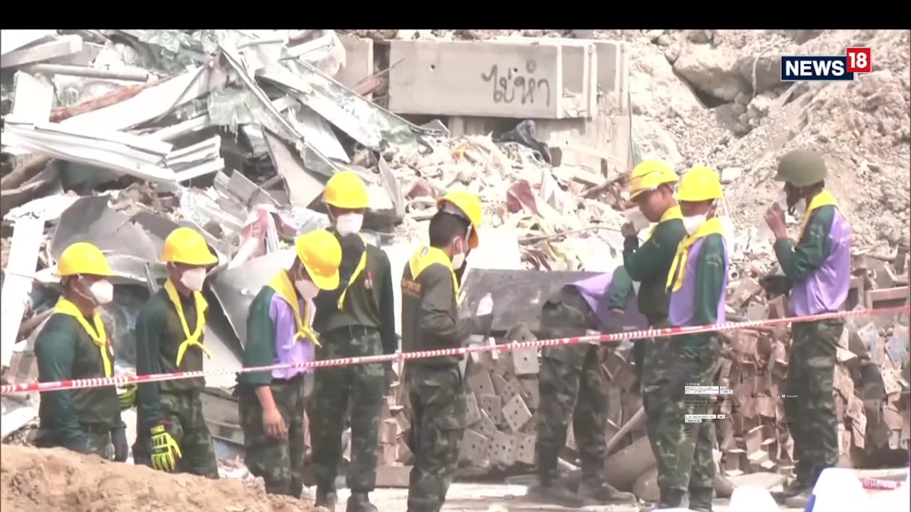 Myanmar Earthquake Live Updates | Death Toll Climbs Over 1000, Search For Survivors Continue | N18G