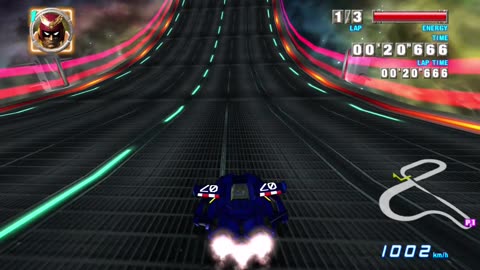 F-Zero GX: Mute City Twist Road with Garnet Base-Z (Time Attack)