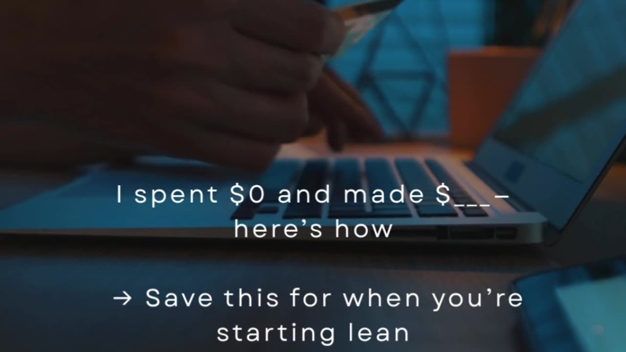 I Spent $0 And Made $___—Here’s How