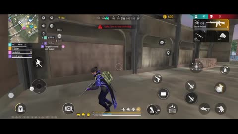 Playing 1 V 1 with a Bot | Free Fire 🔥