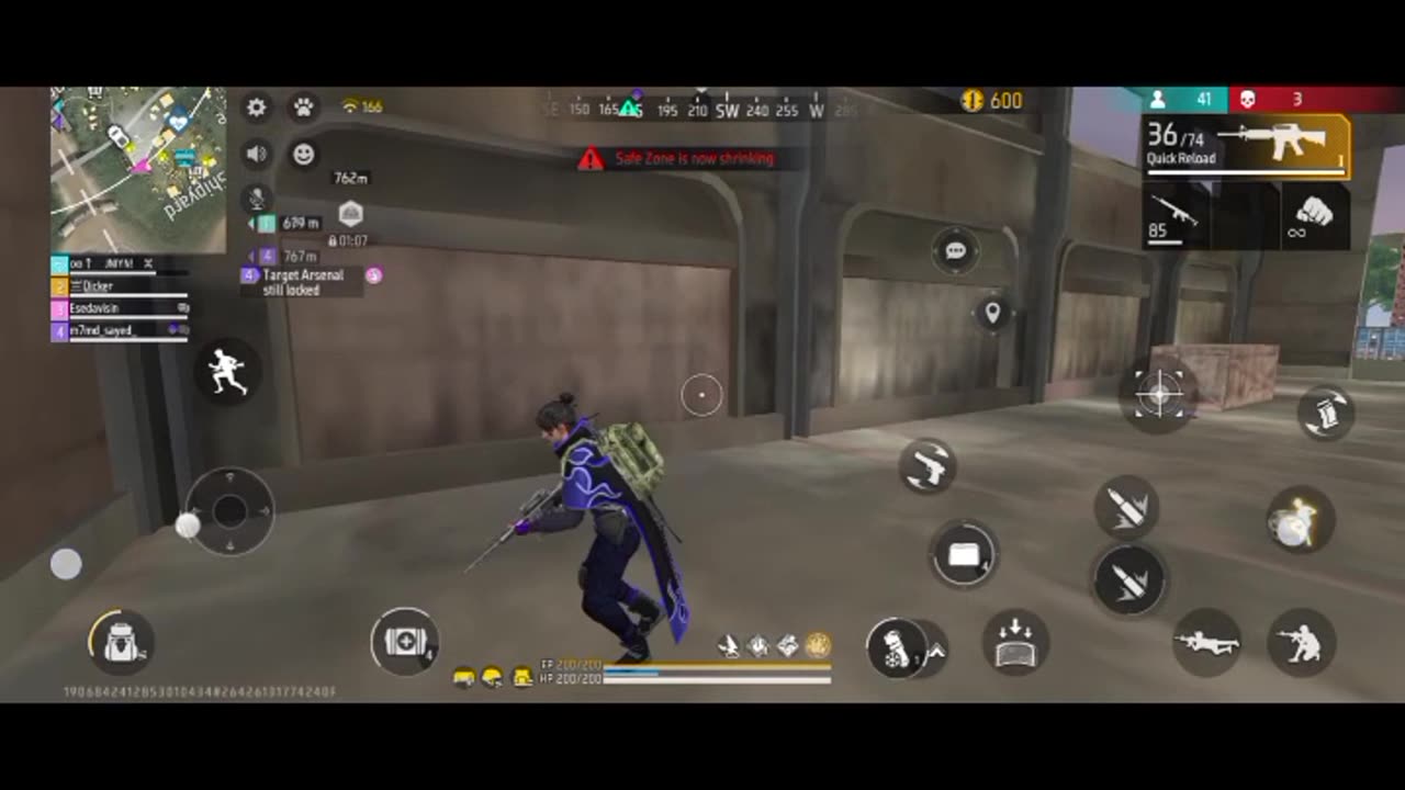 Playing 1 V 1 with a Bot | Free Fire 🔥